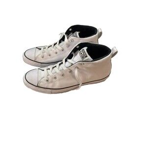 Converse All Star Chuck Taylor High Top Shoes 13 Mens White